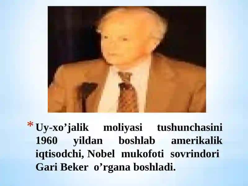 Uy хo`jaligi Moliyasi 4