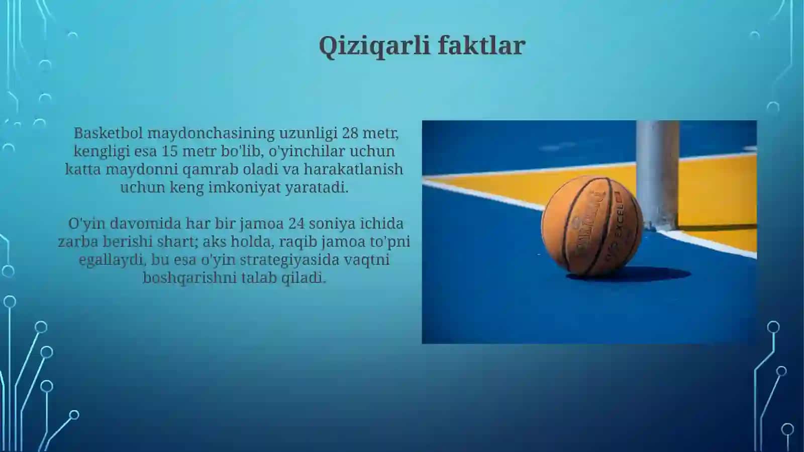 Basketbol O'yin Turi Qoidalari 4