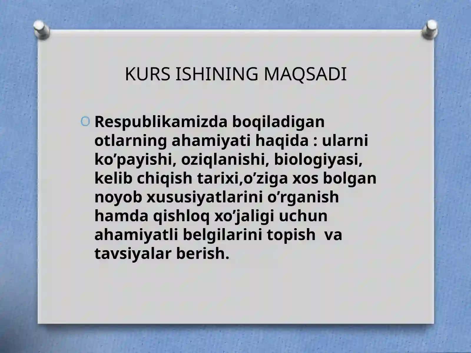 O’zbekistonda boqiladigan otzotlari va ularning ahamiyati 4