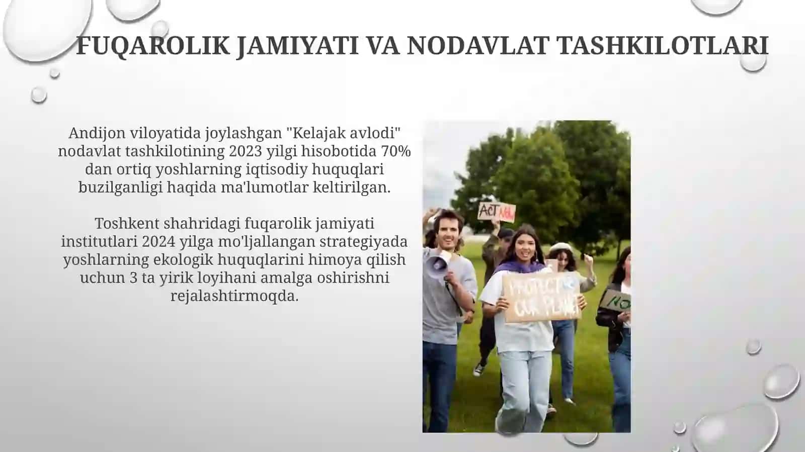 Davlatyoshlariningshaxsiysiyosiyiqtisodiyijtimoiymadaniyegologikhuquqlarihimoyaqilinishi 4