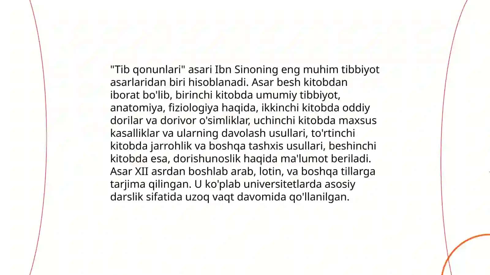 Abu Ali Ibn Sino ilmiy faoliyatining o'rganilishi 4