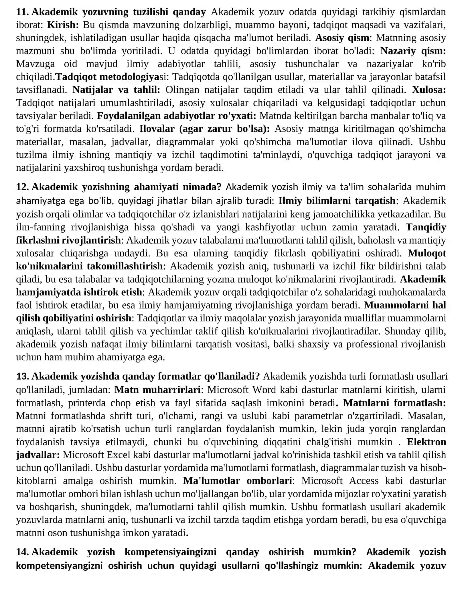 Akademik o`qish 4
