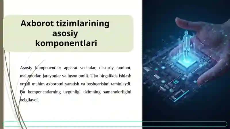 Raqamli iqtisodiyotning axborot tizimlari 4