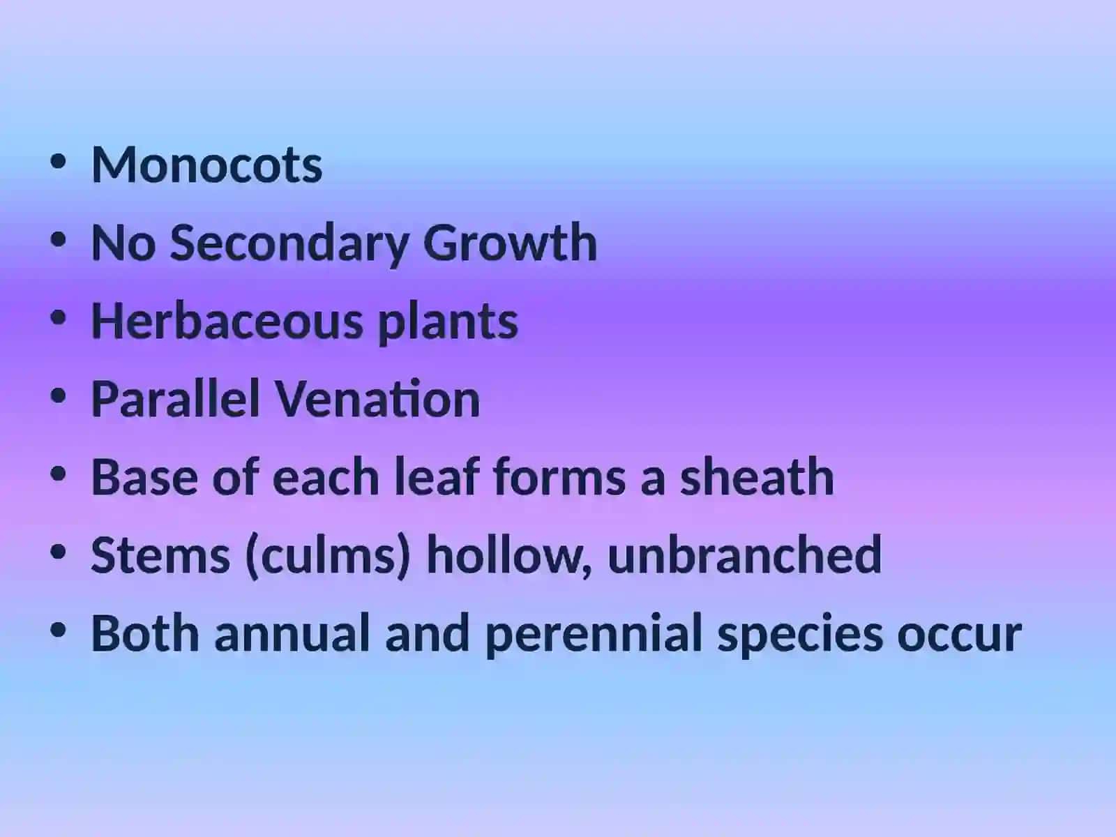 Cereals and Grasses 4