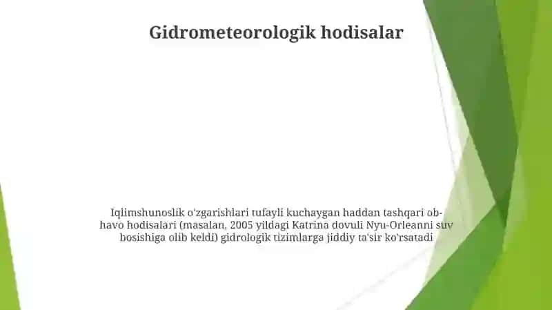 Tabiat xodisalari 4