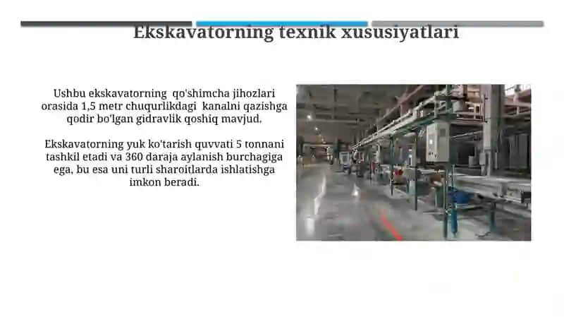 EFK ishlab chiqarish sexining loyihasi 4