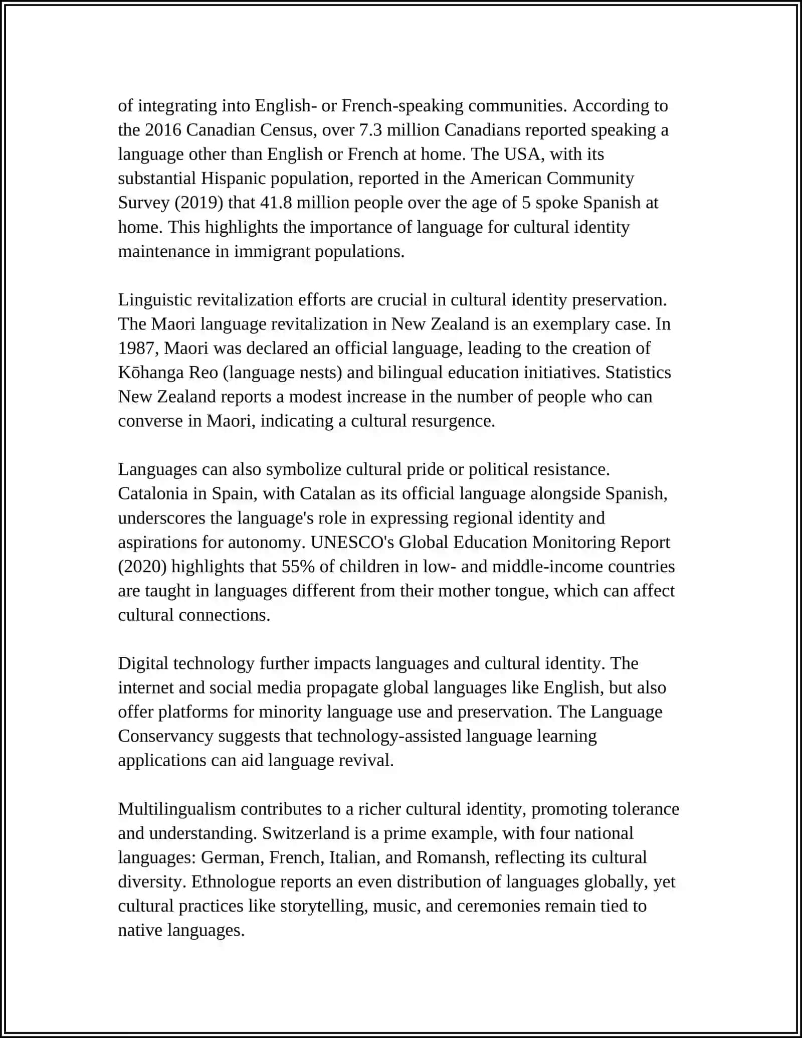 MUSTAQIL ISH - THE LINGUA-CULTURAL PROBLEMS 4