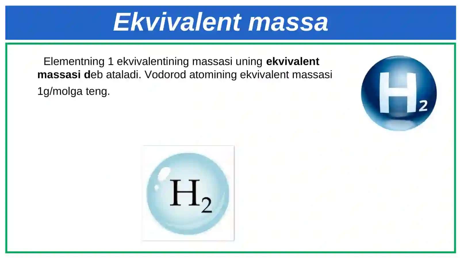 Ekvivalentlik qonuni 4