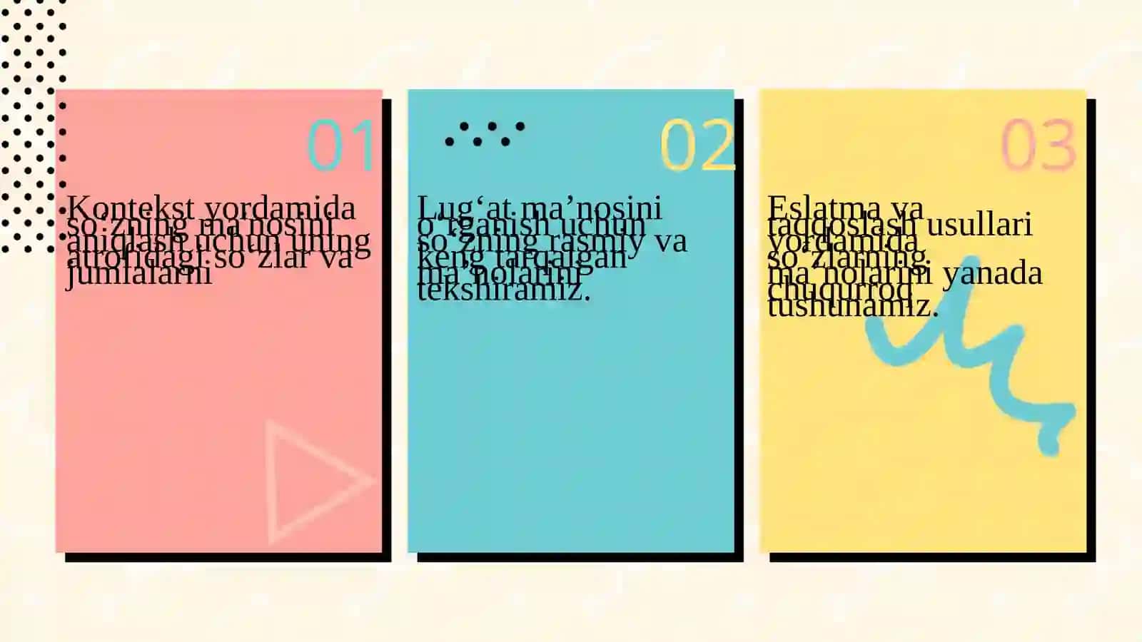 SOʻZLARNI MANOSINI OʻRGANISH USULLARI 4