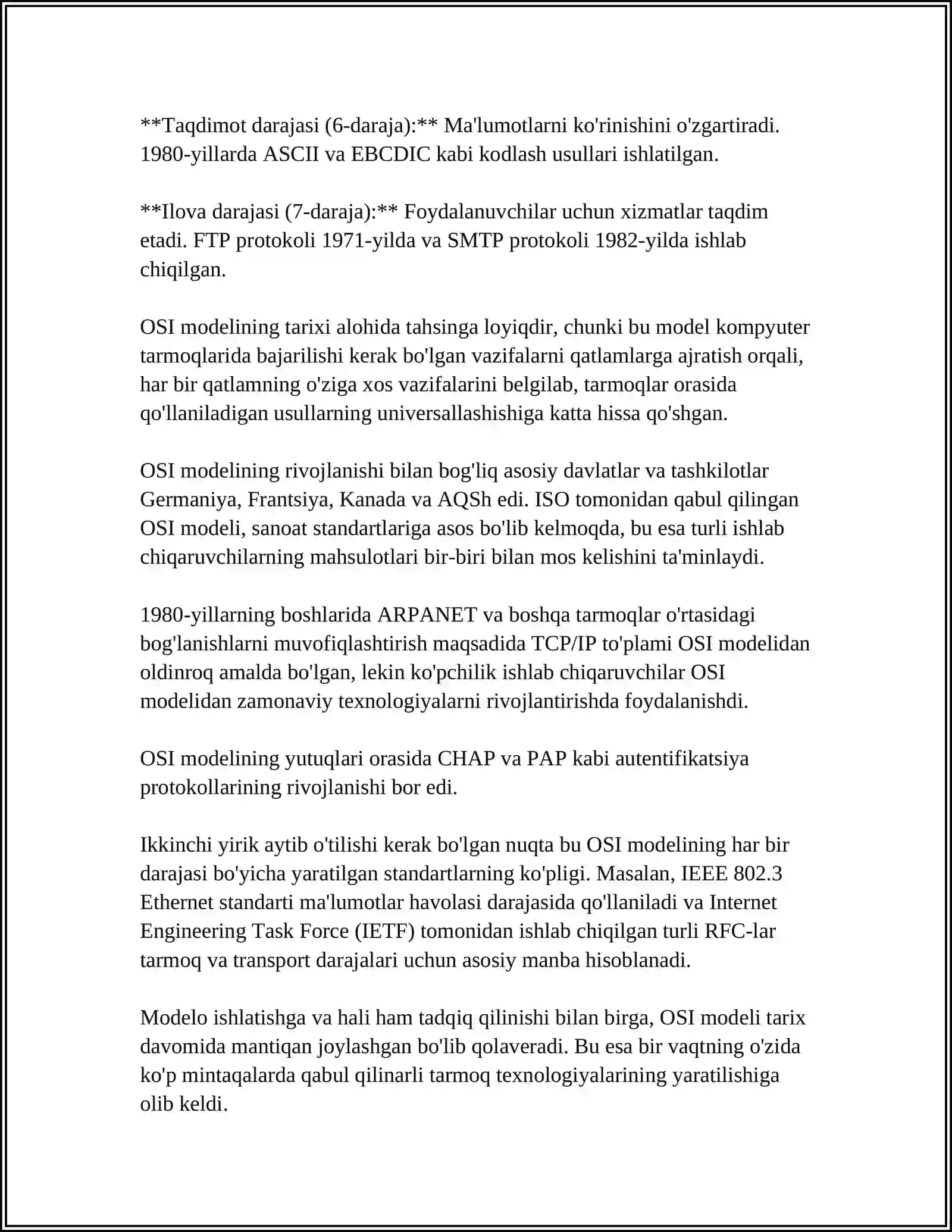 OSI MODELI 4