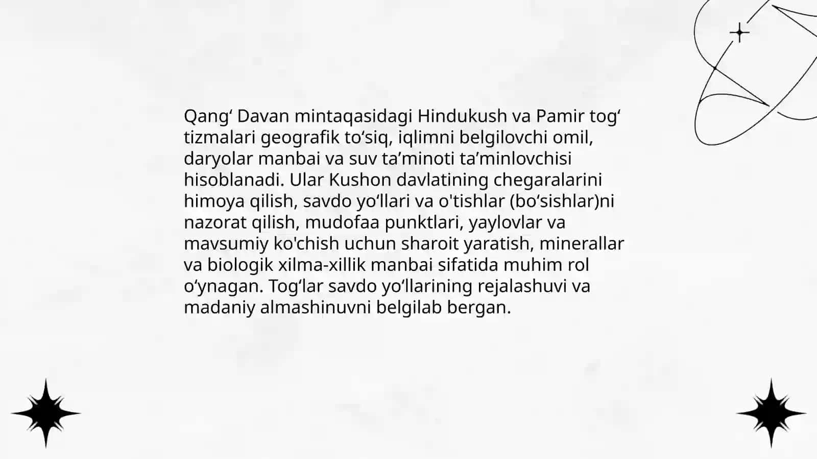 Qangʻ Davan Kushon davlatlari tarixiy geografiyasi 4