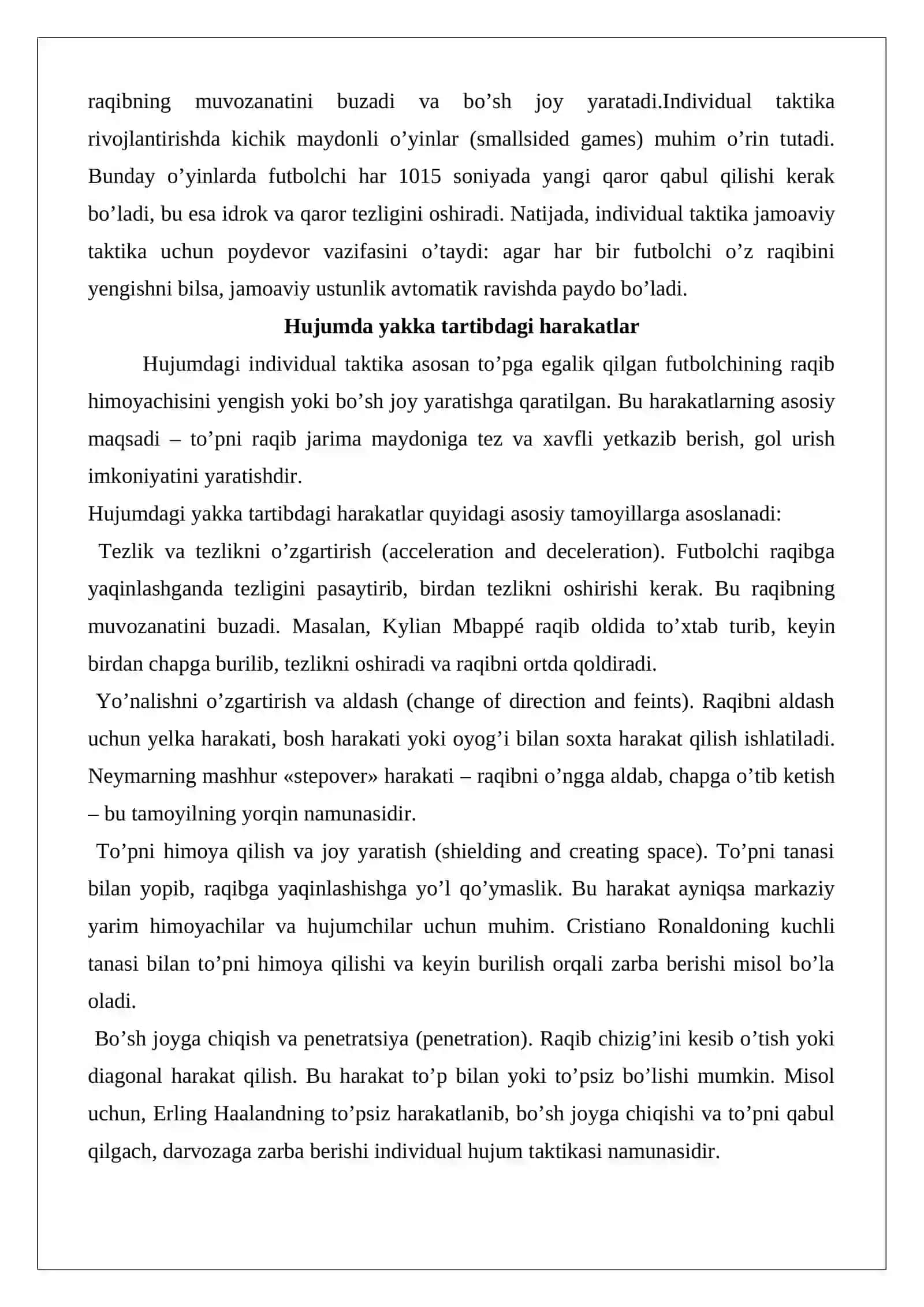 Yakka tartibdagi taktik tayyorgarlikning vosita va usullari 4