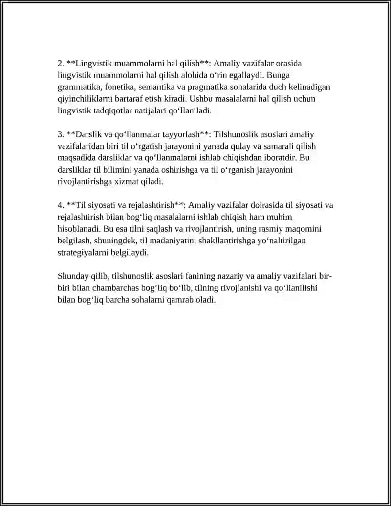 TILSHUNOSLIK ASOSLARI FANINING VAZIFA VA MAQSADLARI 4