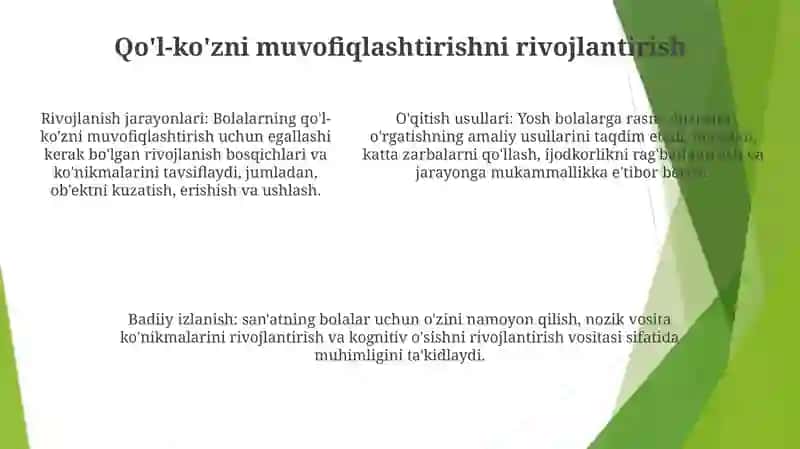 Maktabgacha Yoshdagi Bolalarni Rasm Chizishga OʻRgatish Metodikasi 4