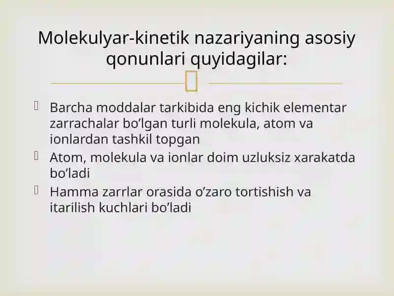 FIZIKA FANIDAN TAYYORLAGAN TAQDIMOTI 4