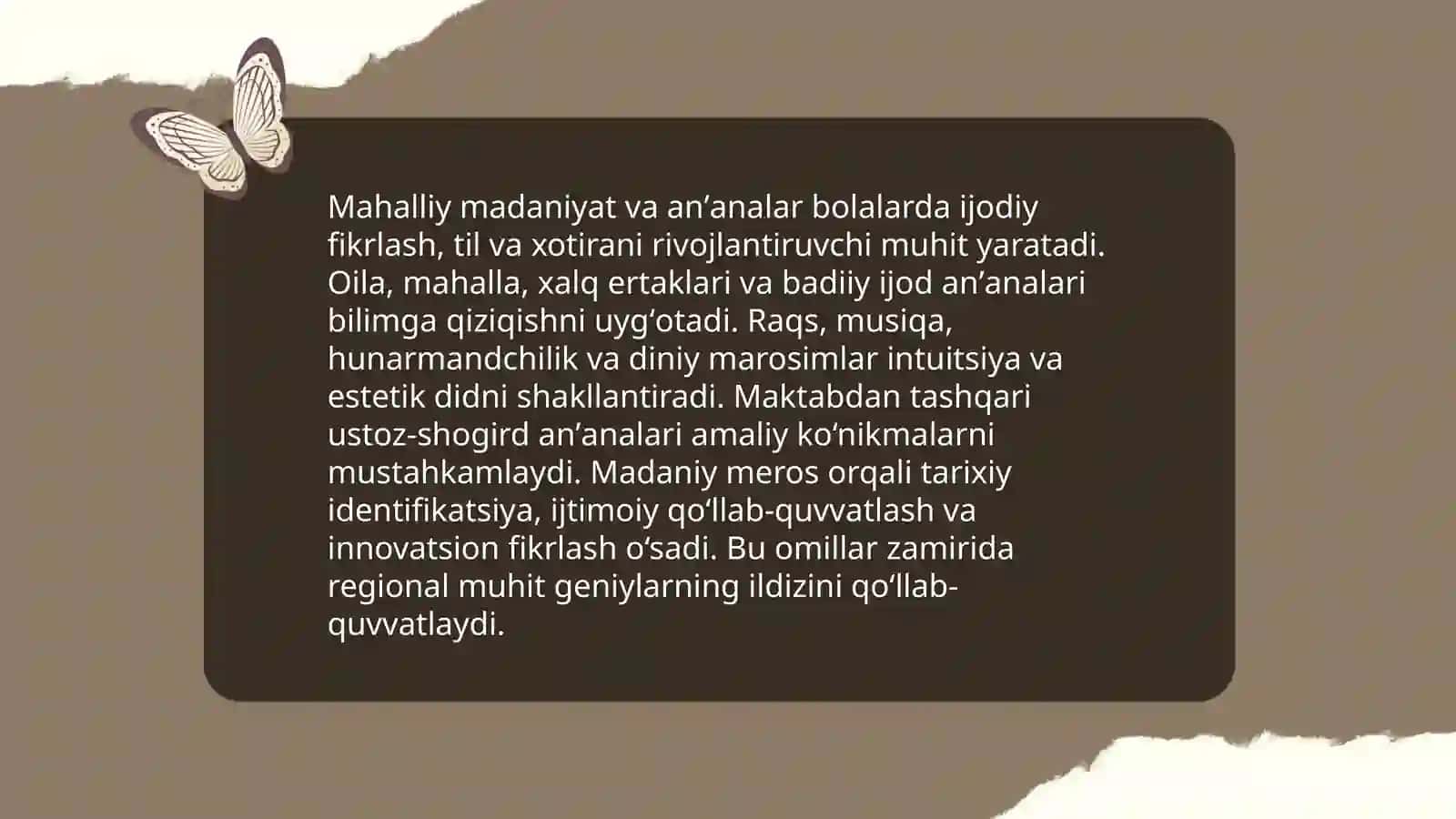 Yurt muhiti va buyuk isteʼdodlarning shakllanishi 4