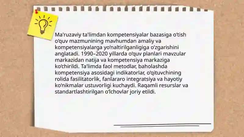 Ta'limning Mazmunining Belgilanishi va Uning Tarixiy Xarakterni Tahlil Qiling 4