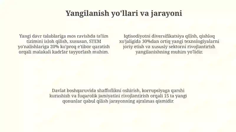 Intervyu va yangilanish shablonlari 4