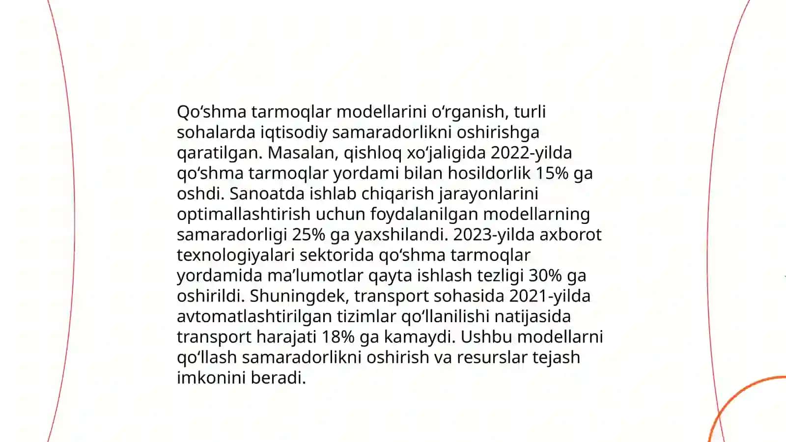 Qo‘shma tarmoqlar va integratsiya 4