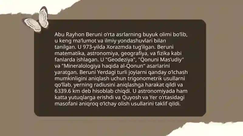 Abu Nasr Forobiy va Abu Rayhon Beruniylarning pedagogik qarashlari 4