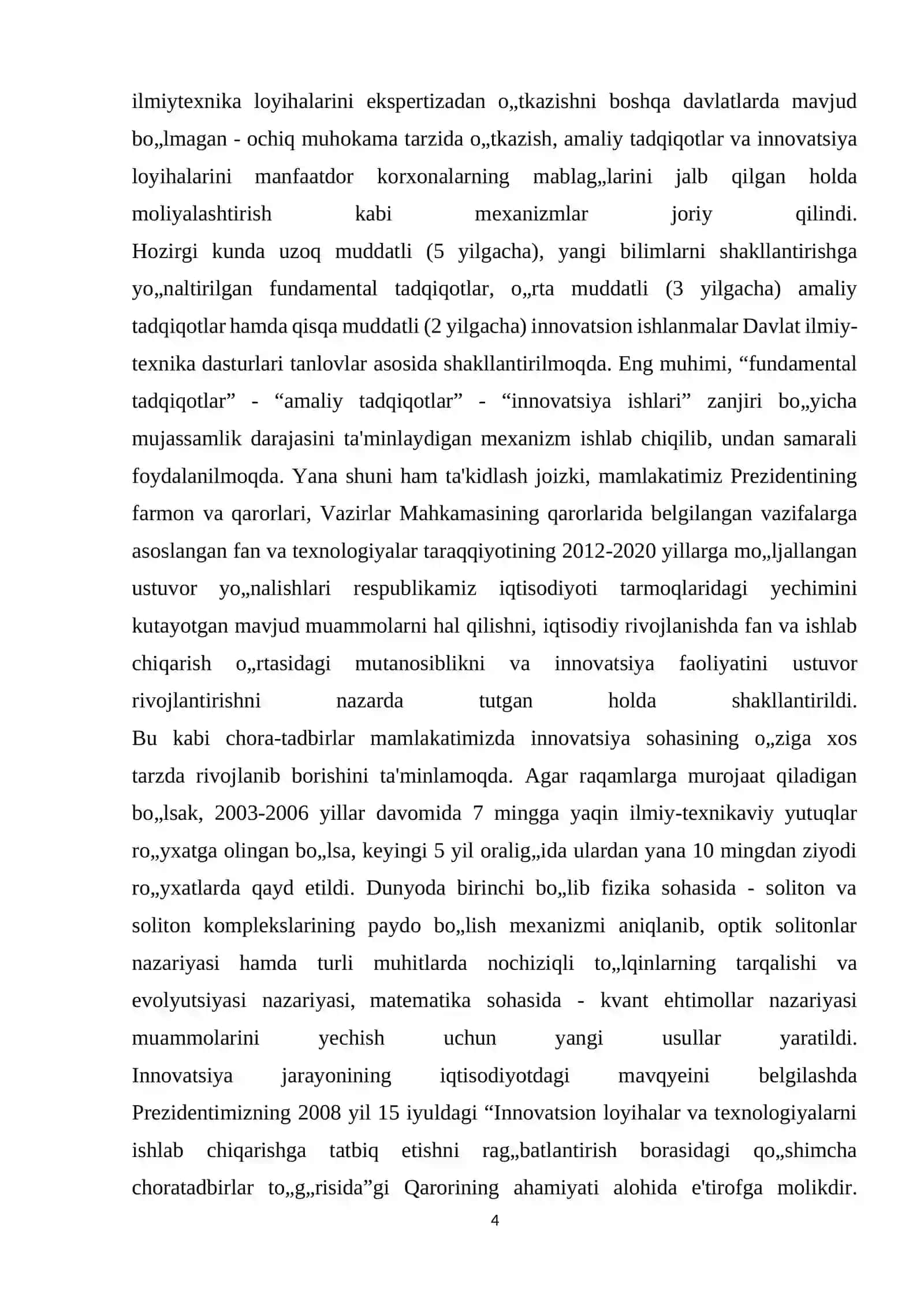 KORXONADA INNOVATSION FAOLIYATNI TAKOMILLASHTIRISH VA BOSHQARISH 4