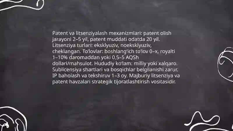 Tijoratlashtirish mexanizmlari 4