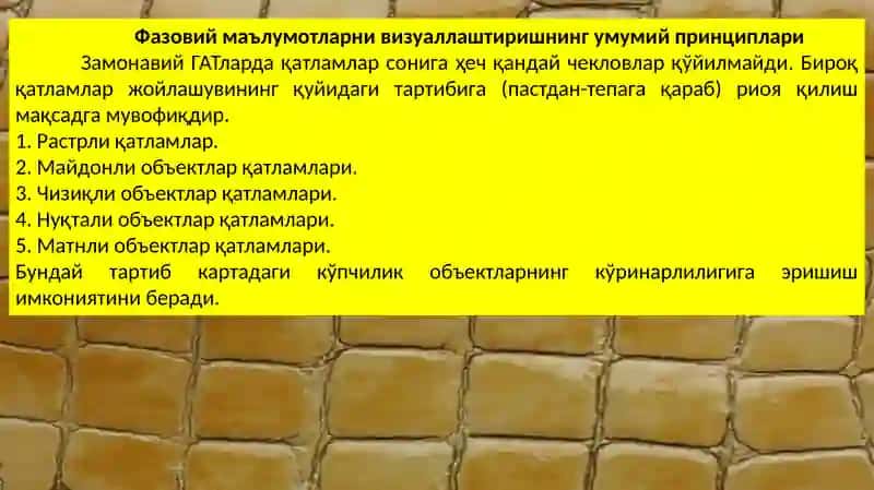 Фазовий маълумотларни визуаллаштиришнинг умумий принциплари 4