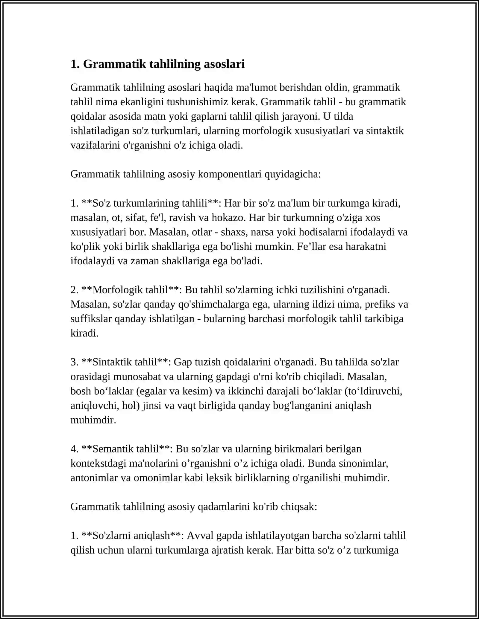 BOSHLANG‘ICH SINF O‘QUVCHILARINI MORFOLOGIK TAHLILGA O‘RGATISH 4