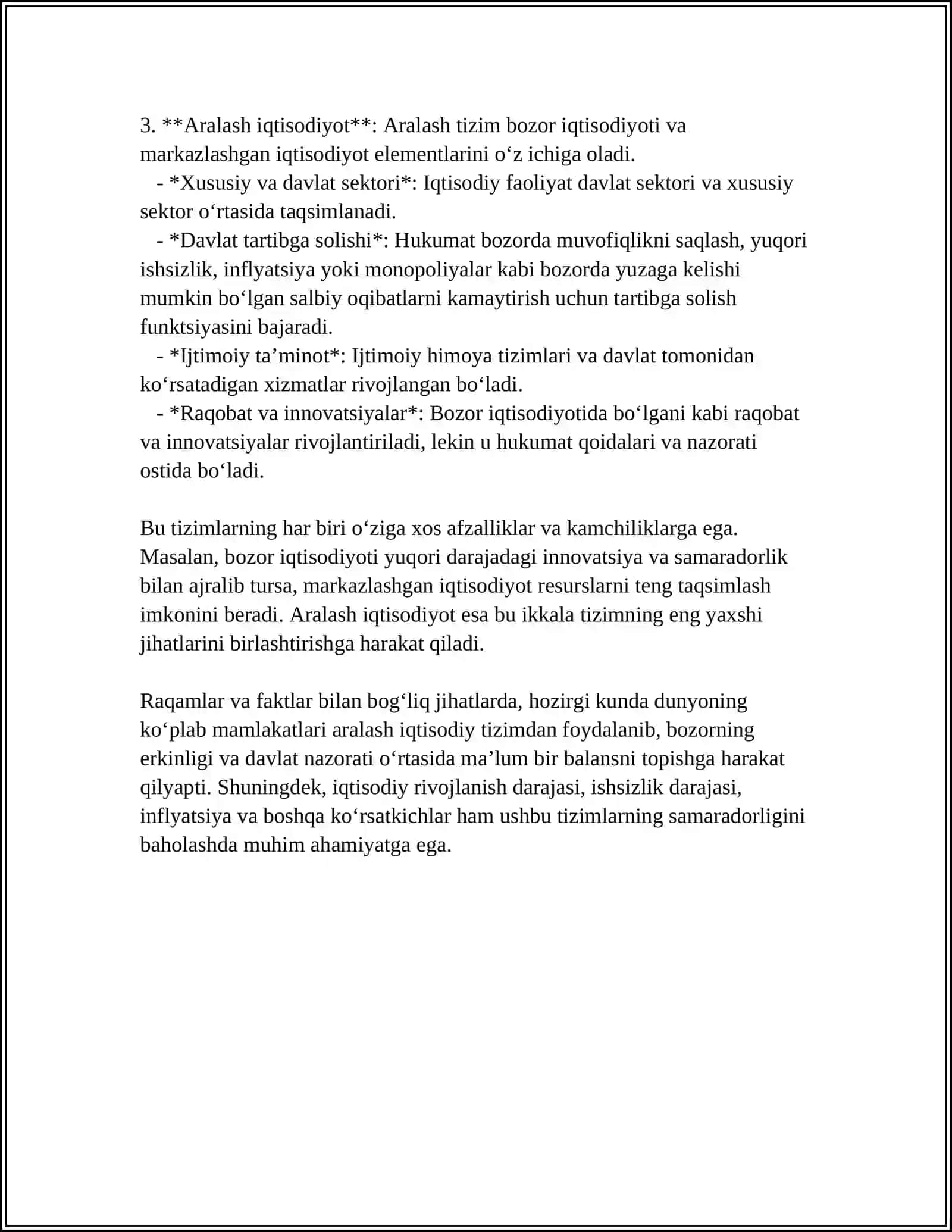 Ijtimoiy-Iqtisodiy Tizlar va Mulkchilik Munosabatlari 4