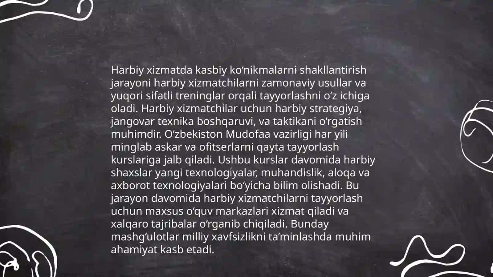 Harbiy xizmatda an’analar xamda urf odatlar 4