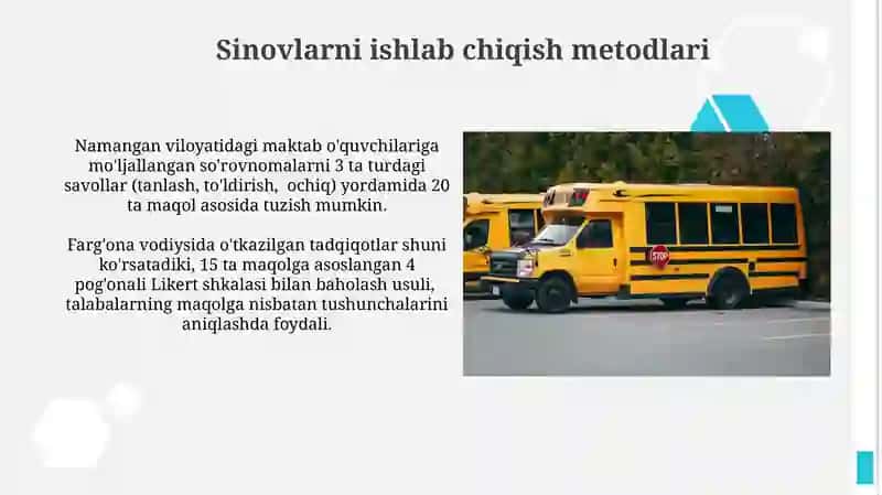 Maqollarning tarbiyaviy ahamiyati boʻyicha test va blis soʻrovnomalari 4