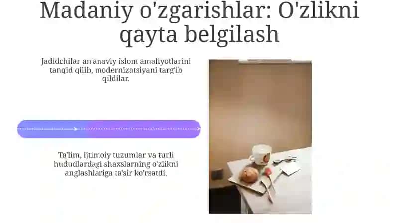 Jadid maʼrifatparvarlarining oʻlka ijtimoiy-ma'naviy hayotida tutgan oʻrni 4