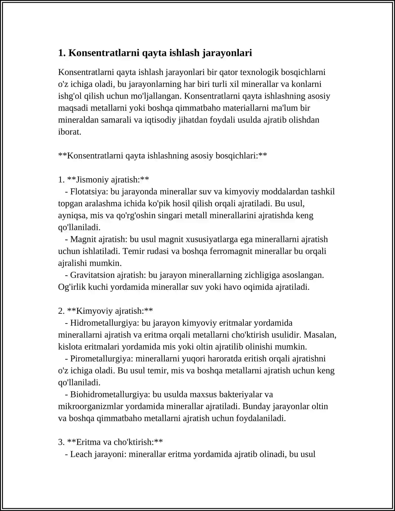 KONSENTRATNI QUYUQLASHTIRISH JARAYONLARINI AVTOMATLASHTIRISH 4