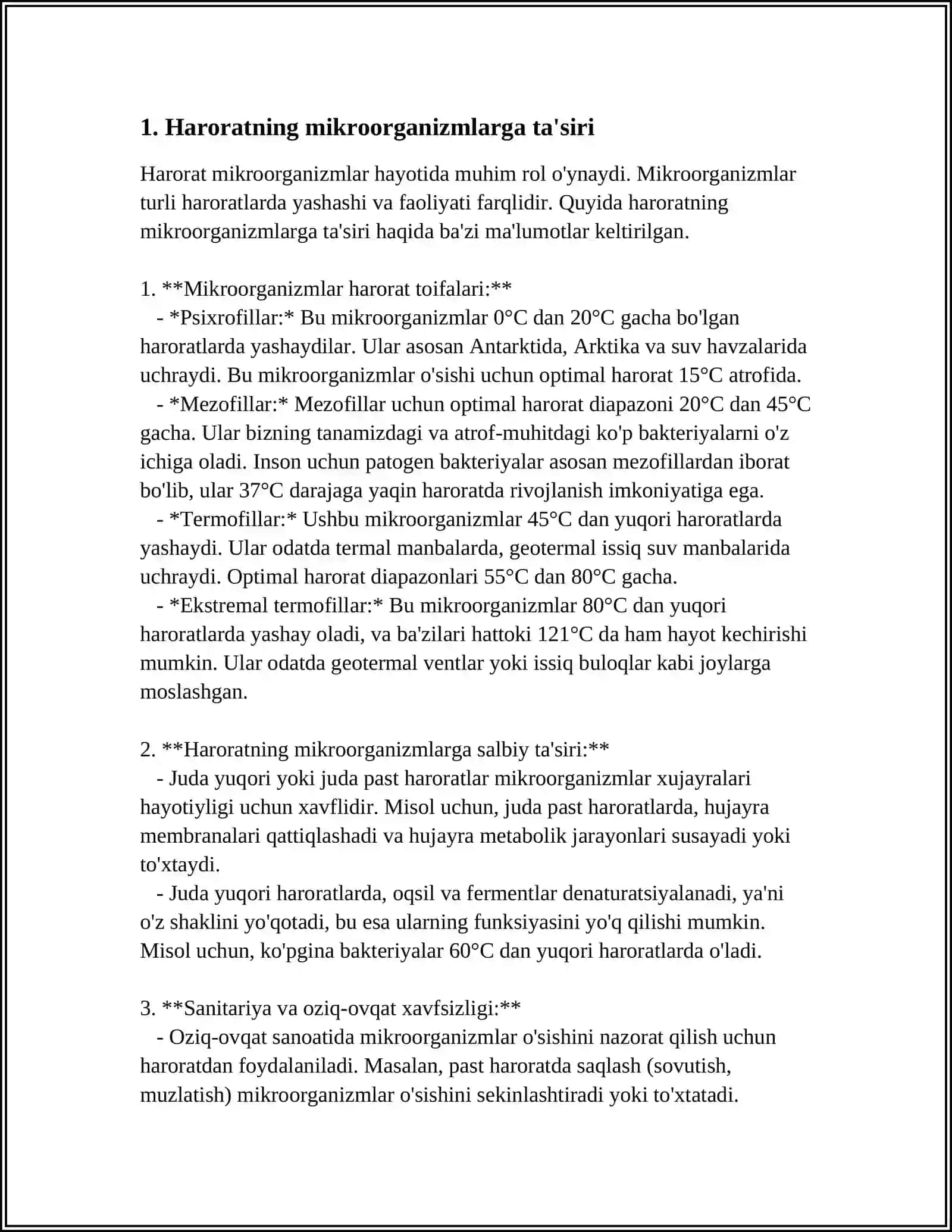 MIKROORGANIZMLARGA TASHQI MUHIT OMILLARINING TA’SIRI 4