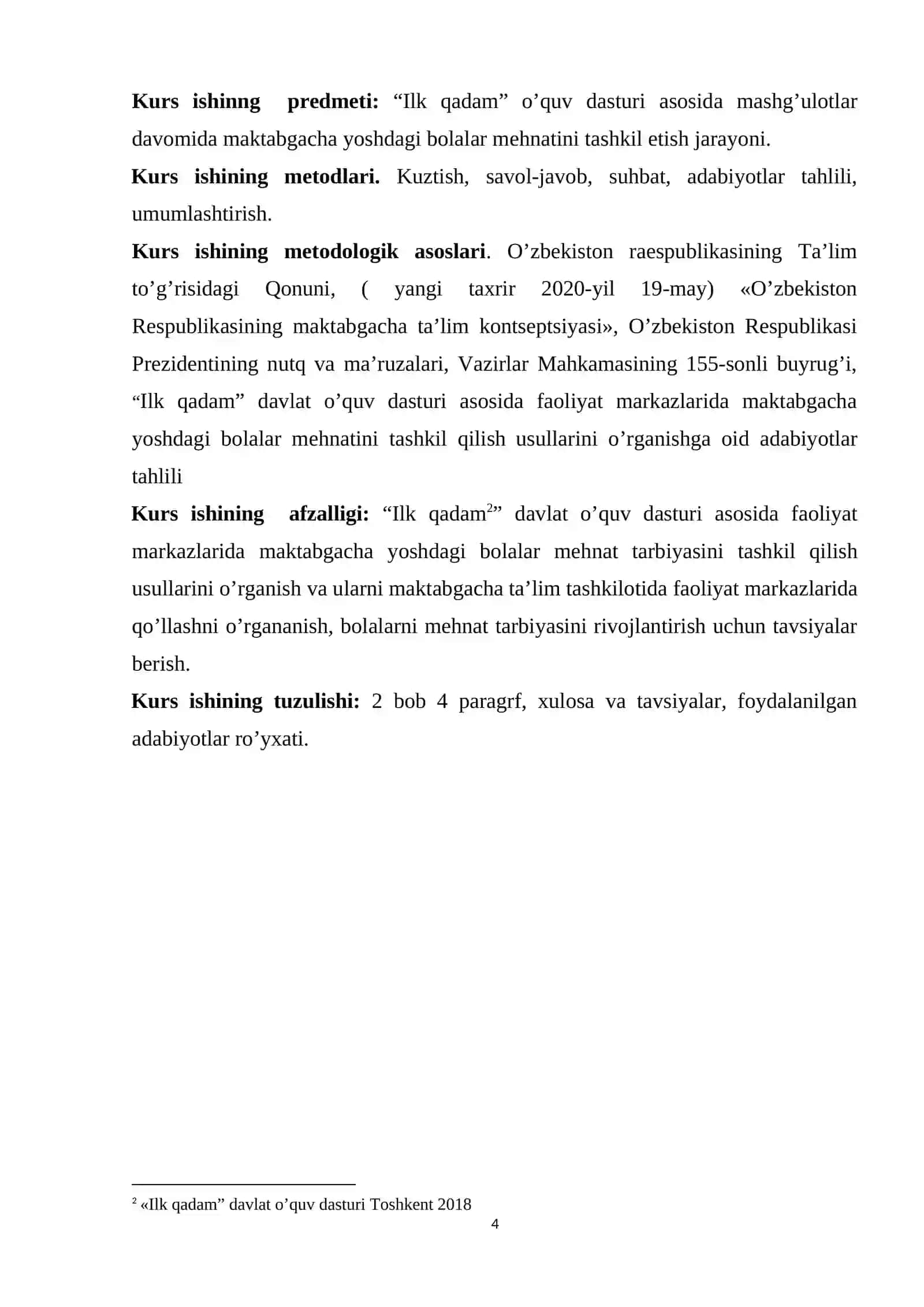 Maktabgacha ta’lim tashkilotida o‘quv va tarbiyaviy faoliyati 4