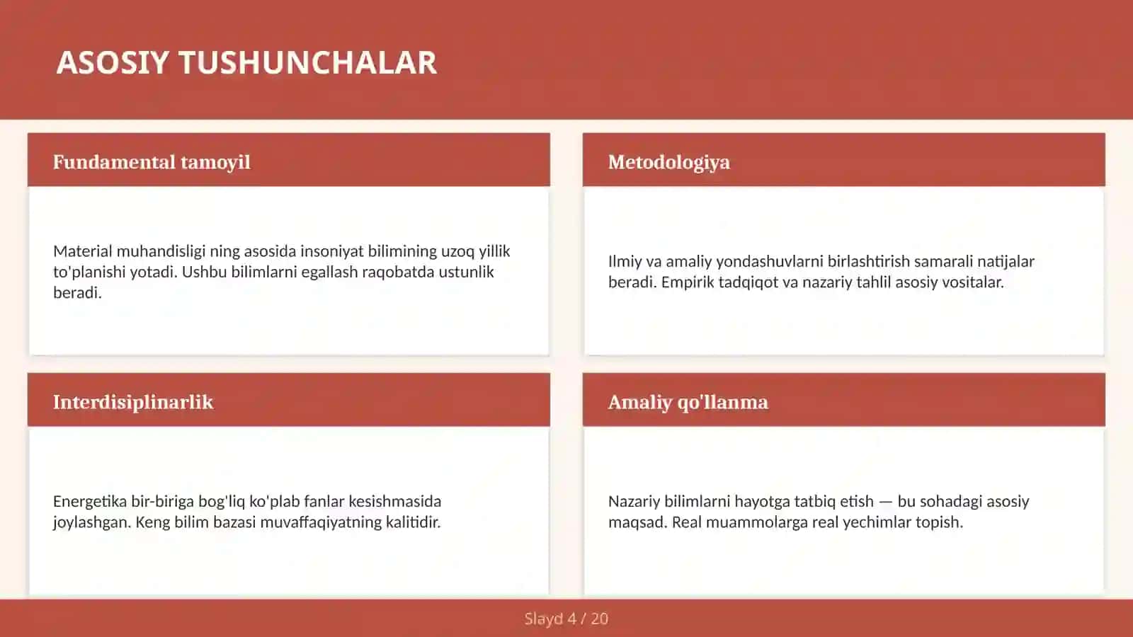 Material muhandisligi 4