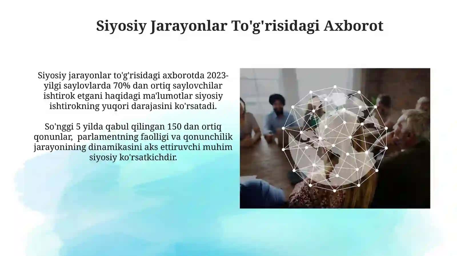 Iqtisodiy Jarayonlar To'g'risidagi Axborot 4