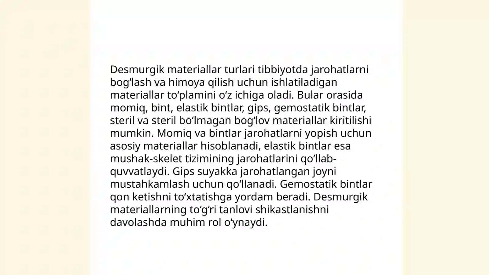 Desmurgiya va turlari 4