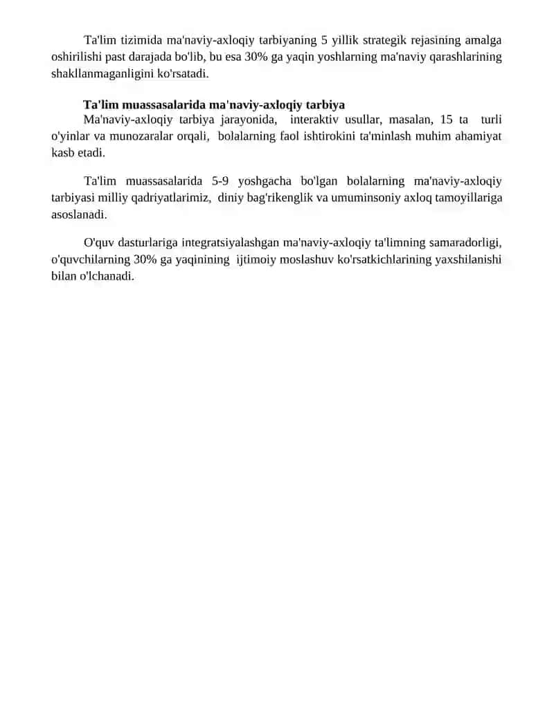 Tarbiya tizimida barkamol insonni maʼnaviy tarbiyalash masalalari 4