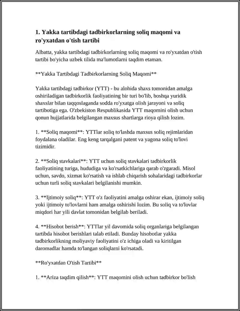 YAKKA TARTIBDAGI TADBIRKORLARNING DAROMADLARIGA SOLIQ SOLISHNING O'ZIGA XOS XUSUSIYATLARI 4