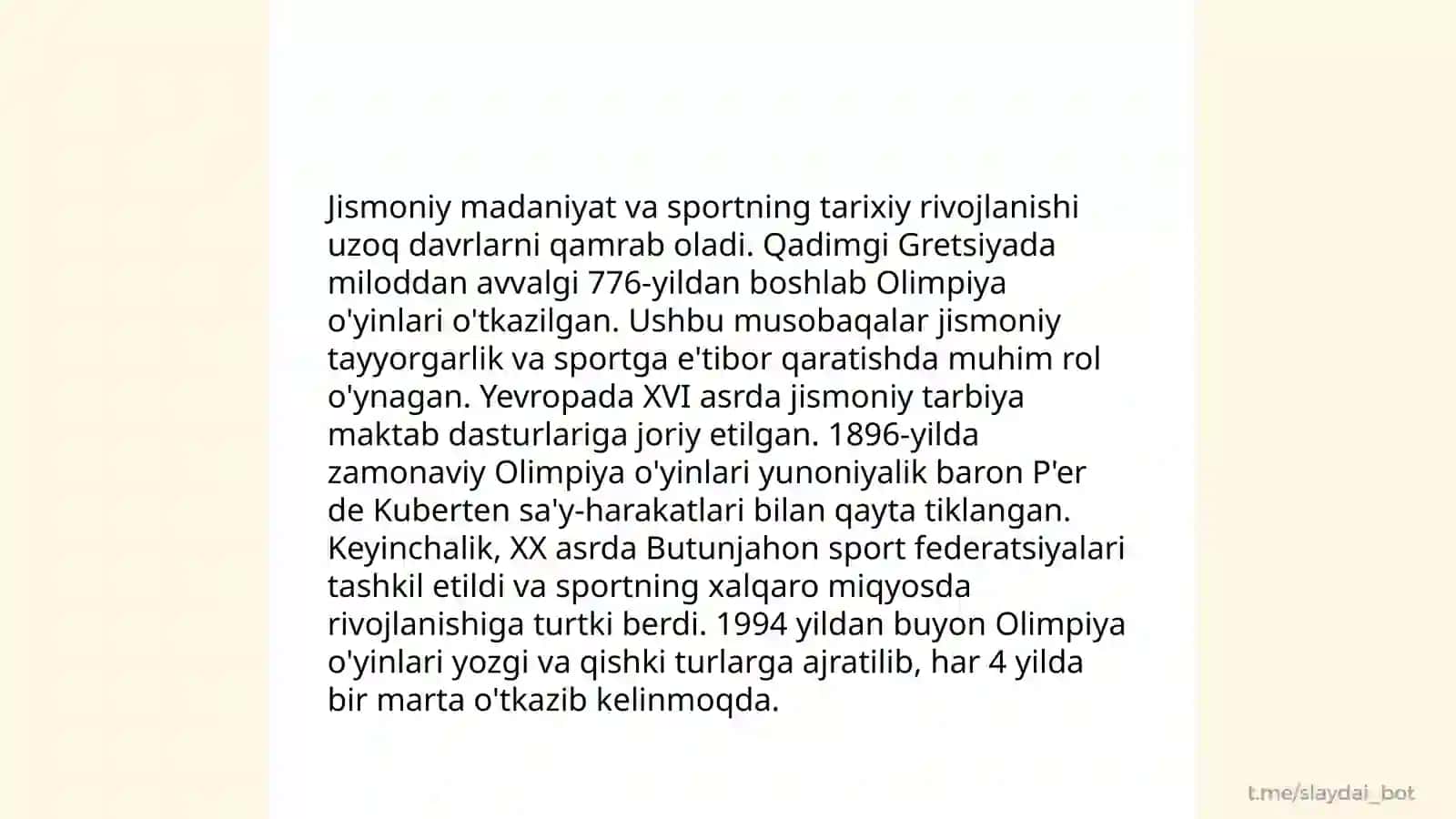 Jismoniy madaniyat nazariyasi va metodikasi 4