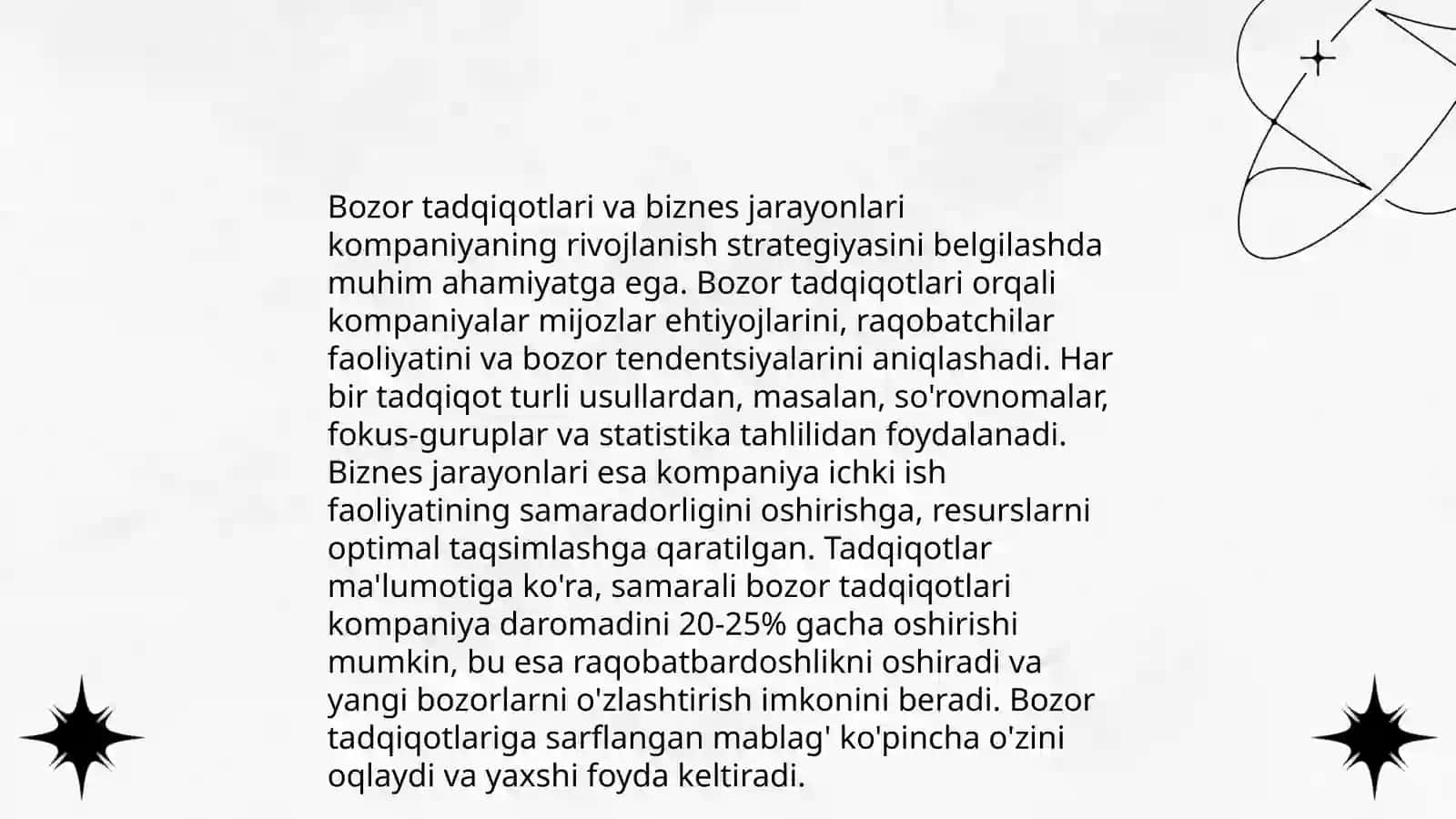 Marketingning biznes jarayonlaridagi roli 4