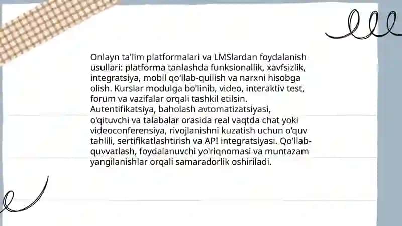 Internetda masofaviy ta'limning nazariy asoslari 4