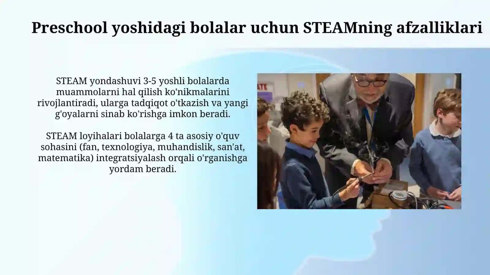 STEAM -maktabgacha taʼlimda eng istiqbolli texnologiya 4