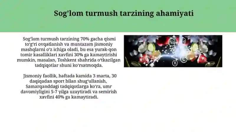 Modda va Energiya Almashinuvi 4
