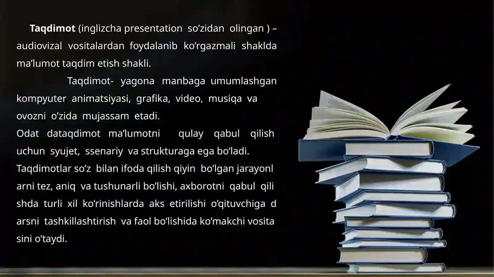 Taqdimotlar yaratish instrumental vositalari 4