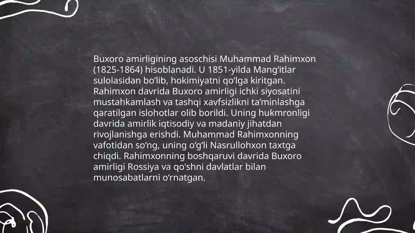 Buxoro amirligining tashkil topishi, ijtimoiy iqtisodiy hayot 4