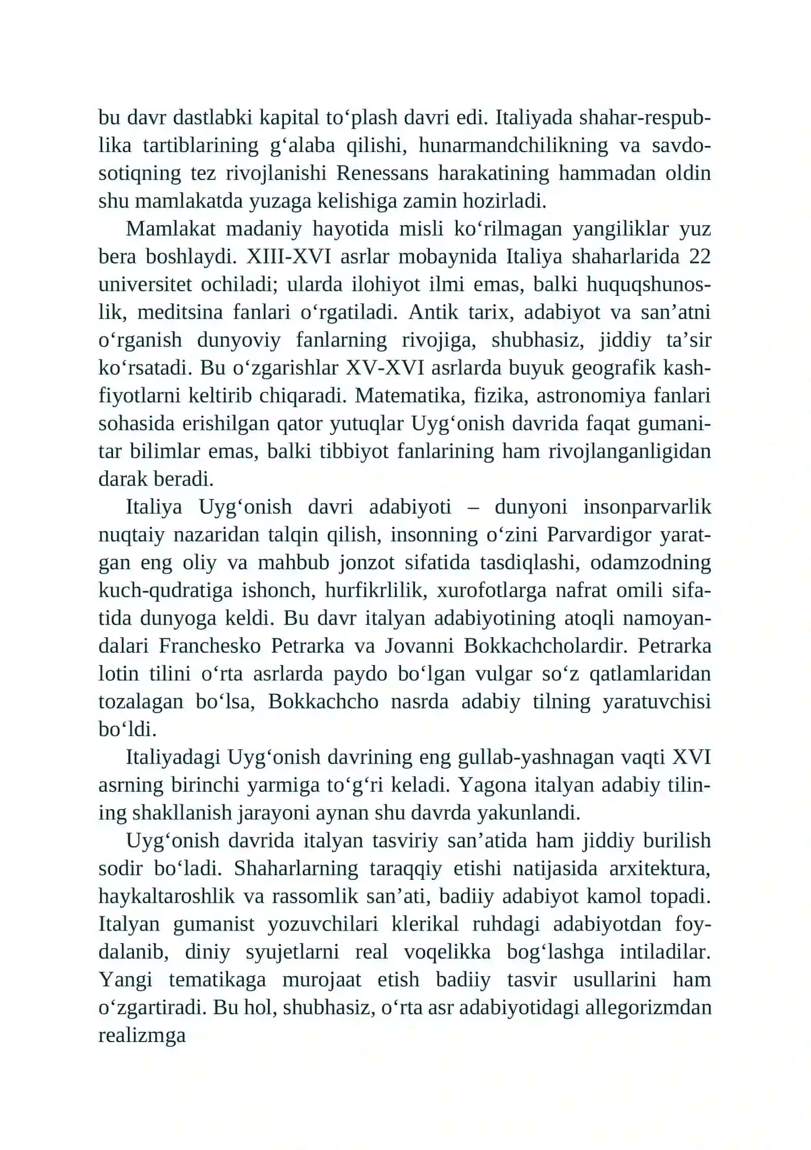 G‘ARB UYG‘ONISH DAVRI ADABIYOTI 4