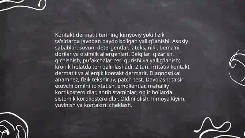 Teri kasaliklari 4