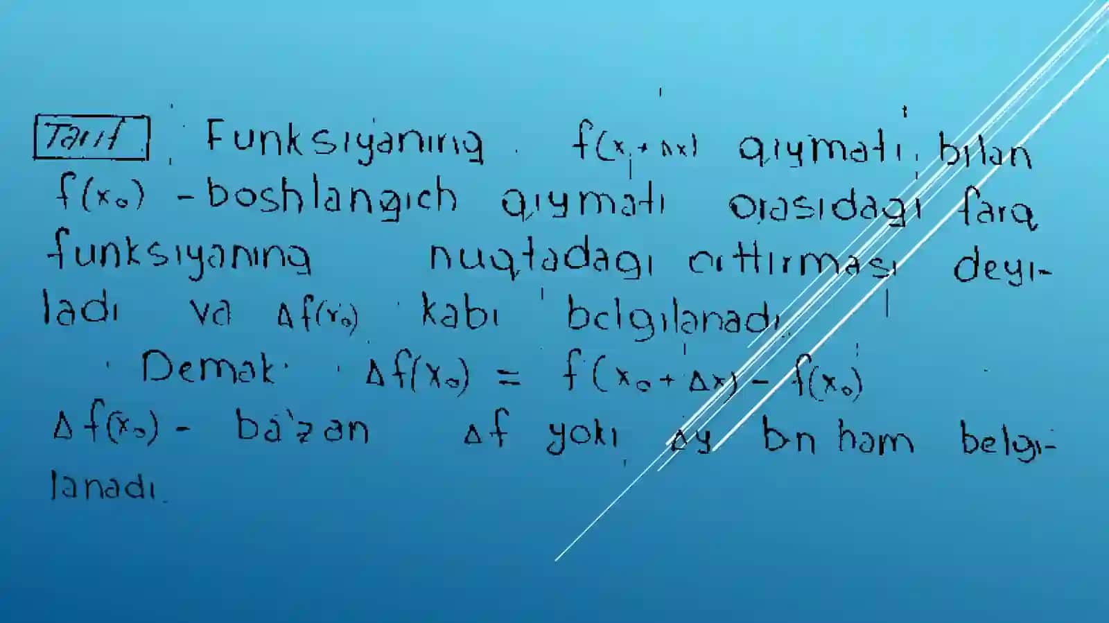 Funksiyaning uzluksizlik moduli 4